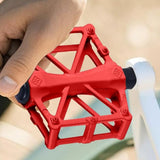 Bike Pedals Alloy Mountain Road MTB Bicycle Nonslip Cycling Pedals Red