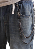 Punk Style Key Chain Wallet Chain for Jeans Pants Men Women Style 2