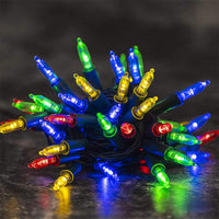 2 Pack Dazzle Bright Christmas String Lights Battery Operated  8 Modes Lights String  Holiday Xmas Decorations Mixed Color