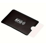 30 PCS Slim RFID Card Sleeves – Credit & ID Protector Wallet Shields Black