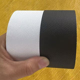 2 PCS 5m Ultra Thin Self Adhesive Rubber Anti Slip Grip Tape for Handles White