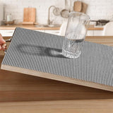 Non-Adhesive Drawer and Shelf Liner for Cabinets Gray