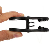 30 PCS Anti Slip Clips for Garments Socks Snacks Hanger Clips for Home Black