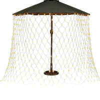 Solar/USB Powered LED Net Mesh Lights – Outdoor Waterproof 3x2m with 192 LEDs and 8 Modes Style 1