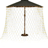 Solar/USB Powered LED Net Mesh Lights – Outdoor Waterproof 3x2m with 192 LEDs and 8 Modes Style 1