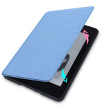 PU Leather Smart Cover Case with Auto Sleep and Wake for Kindle Paperwhite 12th 7-Inch - Sky Blue