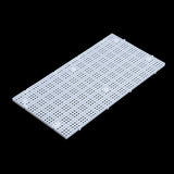8 PCS Plastic Aquarium Grid Divider Set for Fish Tanks and Breeding White