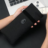 Faraday Phone Pouch RFID Protection Key Pouch Wallet Case For Privacy Black