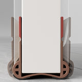 93cm Door Bottom Seal Strip Sound Reducing Felt Light Proof Brown