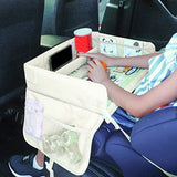 Portable Kids Travel Tray Kids Lap Tray Car Seat Tray for Toddler Kid Car Activities Style 3