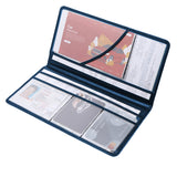 Driver Card Document Holder Organizer Card Wallet License Holder Blue