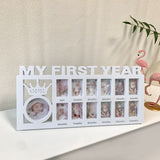 Newborn Baby My First Year Moments Photo Frame Moments Keepsake Picture Frame