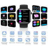 Smart Watch Fitness Tracker Heart Rate Sleep Monitor Water Resistant Sports Watch for Android iOS Pink