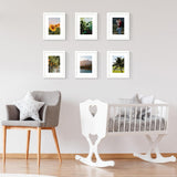 Picture Frame Display Pictures Wall Gallery Photo Frames for Home Office White