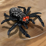 360 Rotating RC Wall Climbing Spider Toy Remote Control Black
