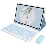 Keyboard Case and Mouse Compatible With Samsung Tab S11 S10 S9 S8 S7 11 Inch Models Blue