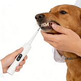 Pet Ultrasonic Tooth Cleaner for Dogs Teeth & Gums White