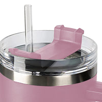 1200ml Thermal Mug Stainless Steel Water Bottle Travel Tumbler Pink