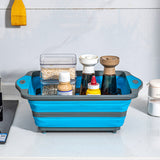 3 in 1 Cutting Board with Adjustable Height Ideal for Indoor and Outdoor Blue