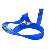 5 Meter Suction Dual-Lane Racing Track Set Flexible Track Toys Blue