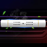 Car Air Vent Clip Air Freshener with Scent Sticks for Vehicle Silver