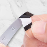 Portable Embossing Label Maker with 6 Rolls Tapes DIY Crafting Label Printer for Home Office