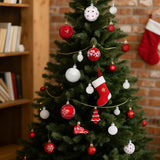 42-Piece Christmas Tree Ornament Set Holiday Hanging Decorations for Home Style 3