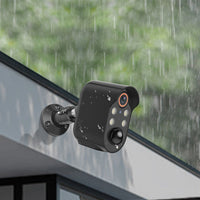 Wireless Security Camera AI Motion Detection WiFi Surveillance Home Camera with Color Night Vision Black