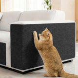 Self-Adhesive Cat Scratch Protector Guard Sticker for Sofa Wall Door Black