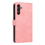 RFID Protective Flip Wallet Case Compatible with Samsung A17 A37 and A57 Pink