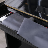For 88 Keys Piano Keyboard Cover Electronic Keyboard Anti-Dust Cover Gray