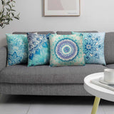 4Pcs Bohemian Cushion Pillowcase Home Sofa Decoration Printed Pillow Covers Style 3