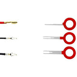 238Pcs Car Trim Removal Tool Kit Universal Clip Set with Fastener Removers for Auto Marine Home Repairs Red