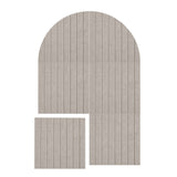 Arched Felt Bulletin Board Large with 30 Push Pins for Office Home School Camel