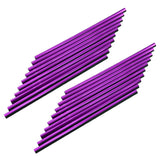 20 PCS Car Interior Air Vent Decorative Trim Strip Universal Fit for All Models Purple