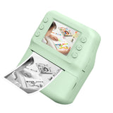 Instant Print Camera 1080P HD Portable Digital Camera with 32GB TF Card Gift Green