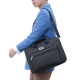 Travel Laptop Messenger Bag Business Office Bag Multi-Functional Shoulder Bag Style 1