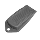 6PCS Rubber Door Wedge Stoppers with Grip for Home Grey