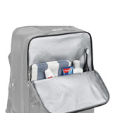 Expandable Travel Backpack Large Water-Resistant Carry on Backpack with Shoe Compartment Gray