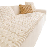 Non Slip Couch Cover Sofa  Furniture Protector for Sofa Protection Beige