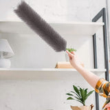 5 PCS Fan Cleaning Brush Bendable Cobweb Duster for Ceiling Fan Blades Air Vents Grey