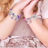 DIY Charm Bracelet Blind Box Jewelry Making Kit Holiday Birthday Gift for Girls and Teens Style 2