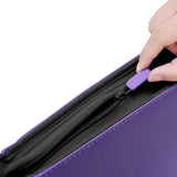 1024-pocket trading card binder 16-pocket cards album waterproof PU-leather Cover Purple