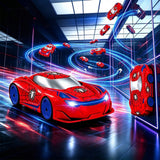 2.4G RC Stunt Car Dual Sided Wall Climbing with LED Lights Style 1