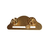 2 Pcs Mood Expression Lapel Pins Adjustable Emotion Badge Pins with Sliding Indicator Style 2