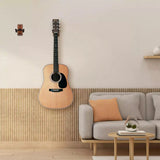 2Pcs Set Guitar Wall Mount Hangers Rotatable Yoke Guitar Display Holders for Acoustic Electric Guitar Bass Banjo