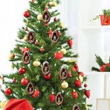24Pcs Christmas Tree Hanging Ornaments – Decoration for Home and Holiday Party Style 3