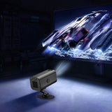 Mini 1080 P Portable Smart Projector – Compatible with Phone, PC, Laptop Black