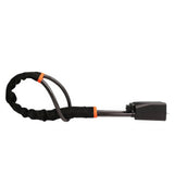 Car Steering Wheel to Seat Belt Lock Anti-Theft Adjustable Security Device Black