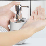 6PCS Bathroom Accessories Set Soap Dispenser Toothbrush Holder White